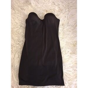 Confident & Beautiful slimming shaper slip‎ 34B, chocolate brown